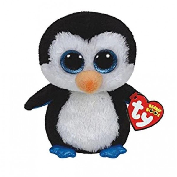 Peluche Pingüino 15CM - Ojos Grandes
