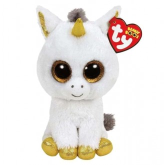 Unicornio Blanco Peluche Ty