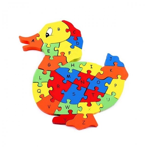 Puzzle Animales de Madera para Niños...