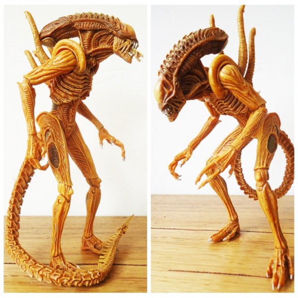Figura Alien Amarillo de la Película...