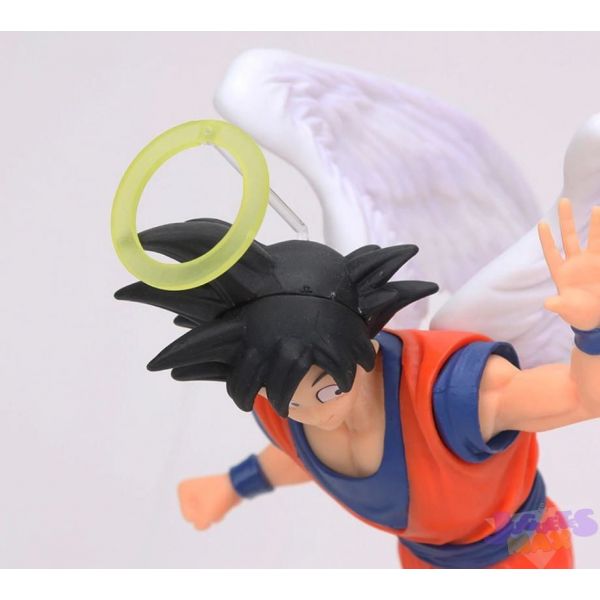 ‍Figura Goku del Cielo con Alas y Aro de Angel Dragon Ball Z colección