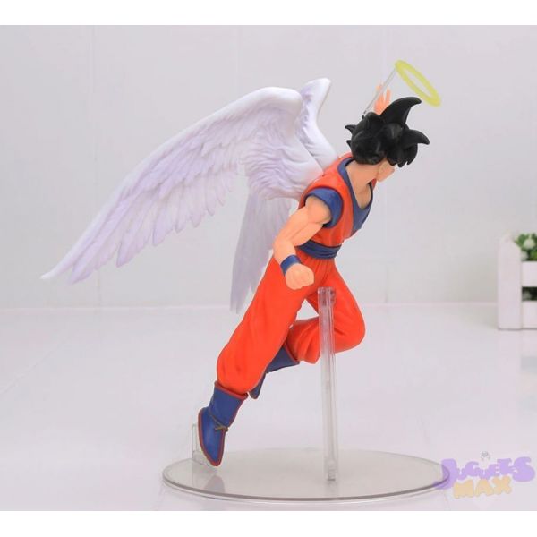 ‍Figura Goku del Cielo con Alas y Aro de Angel Dragon Ball Z colección