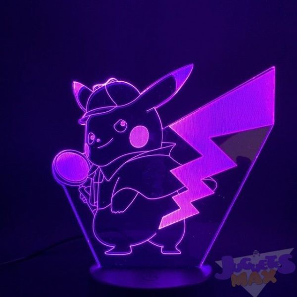 Lampara Nocturna de Detective Pikachu...