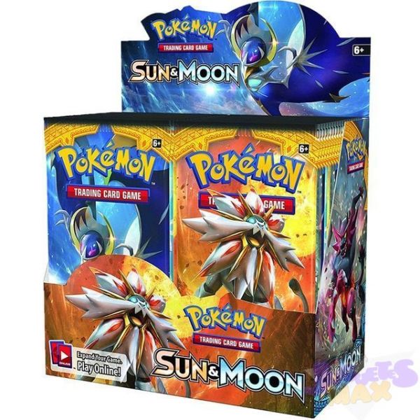 Cartas Pokémon Sun & Moon Box 324 Unds