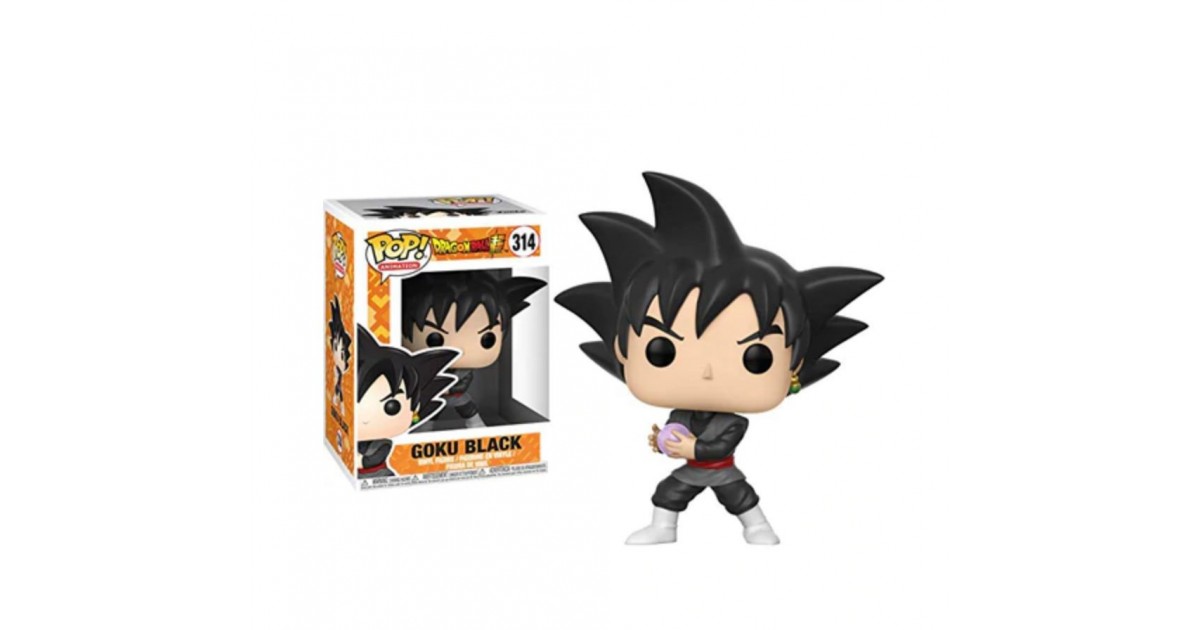 ‍Funko Goku traje Black con Bola de Poder Funko Pop Dragon Ball Juguete