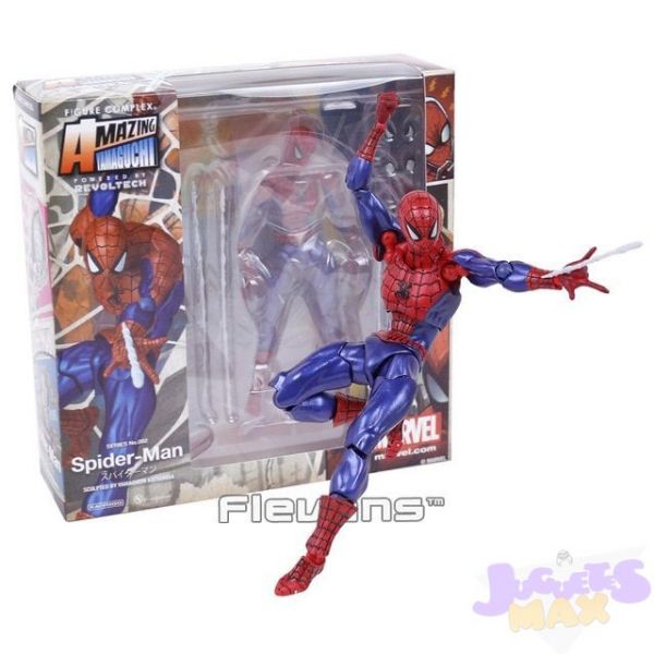 Revoltech Amazing Spiderman Figura de...