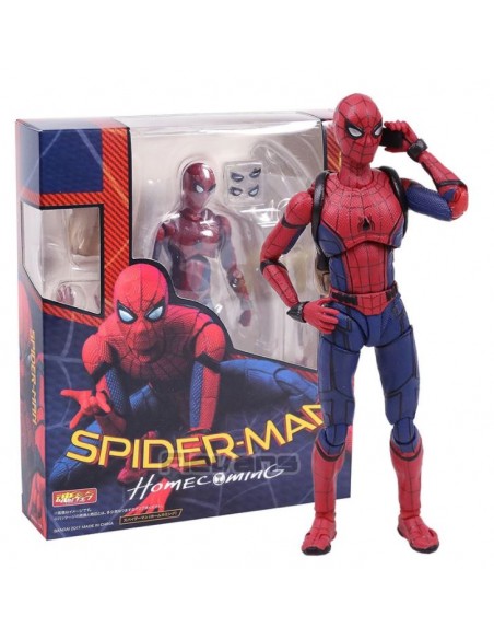 Muñeco Spiderman Clasico Figura Articulada 23cm En Blister
