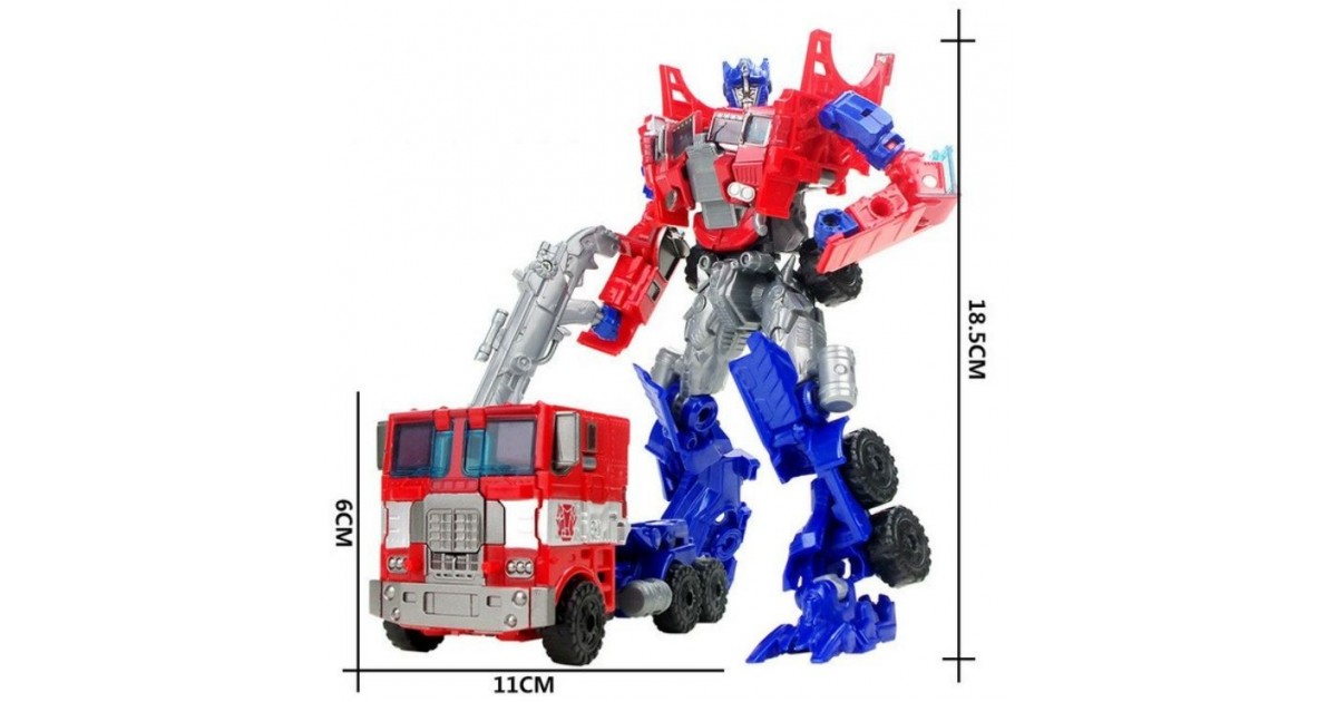 ‍Transformers Optimus Prime Figura de Acción Articulada Transformable