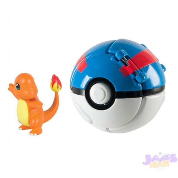 ‍Super Ball Juguetes de Pokemon con Charmander Dentro
