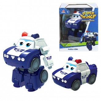 Police Kim Juguete Robot -...