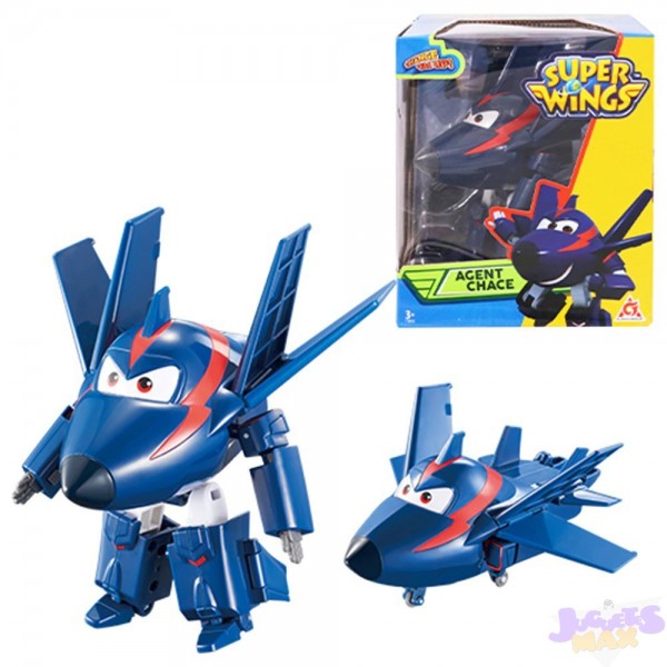 Agent Chace 13CM Super Wings Juguetes...