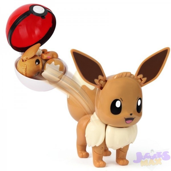 Pokémon ha anunciado un nuevo peluche de Eevee que se transforma con el agua