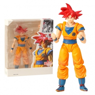 Goku Articulado Fase Dios...