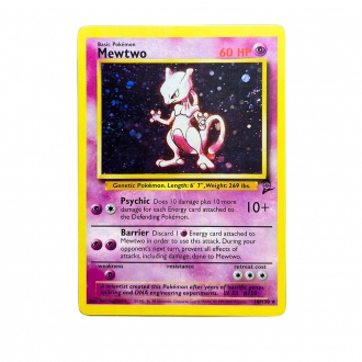 Carta MewTwo Réplica -...