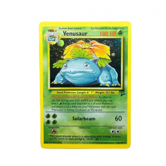 Carta Venusaur Réplica -...