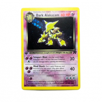 Carta Dark Alakazam Réplica...