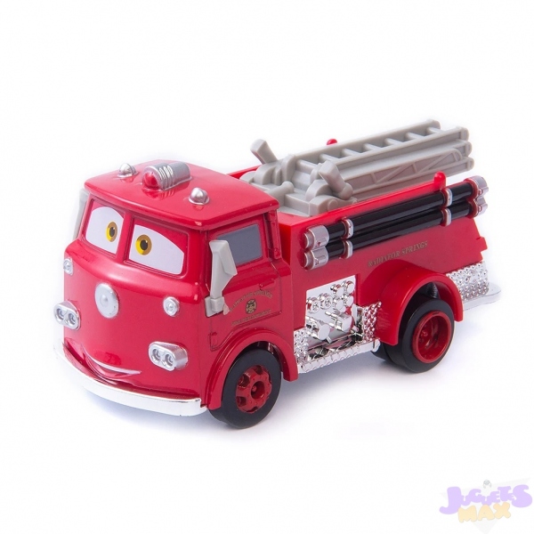 Juguete Rojo Camion de Bomberos Cars