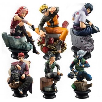 Pack Figuras de Naruto x6...