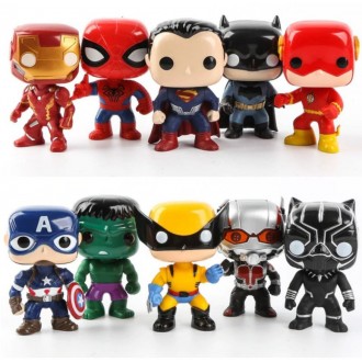 Funko Avengers y DC 10...