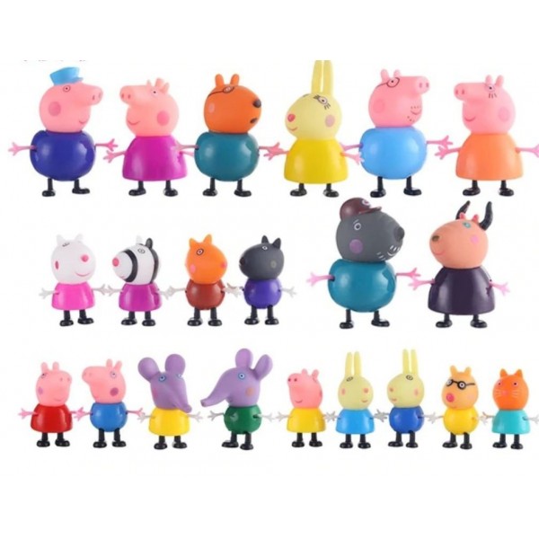 ‍Peppa Pig 21 Figuras en 1 PACK - JuguetesMAX